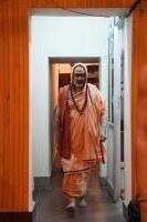 HH Swamiji arrives for Dharma Sabha (12 July 2026). Picture Courtesy: Smt. Sanjana Bantwal
