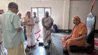 HH Swamiji's visit to Panduranga Temple, Kasargod (11 Dec 2023)
