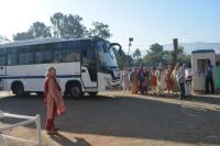 HH Swamiji Commences North Yatra from Karla (12 Feb 2023)