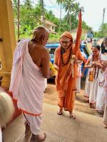 HH Swamiji's Visit to Shri Ananteshwar Temple Vittla (21 Sep 2024)