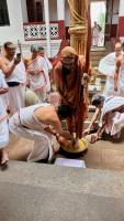 HH Swamiji's Visit to Shri Ananteshwar Temple Vittla (21 Sep 2024)