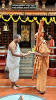 HH Swamiji's Visit to Shri Ananteshwar Temple Vittla (21 Sep 2024)