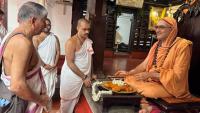 HH Swamiji's Visit to Shri Ananteshwar Temple Vittla (21 Sep 2024)