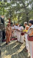 HH Swamiji's arrival at SCM Bengaluru (7th Nov 2025)