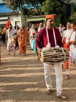 HH Swamiji's visit to Maharshi Karve Stree Shikshan Saunstha's Anudanith Madhyamik Ashram Shala, Kamshet (28 Nov 2024)