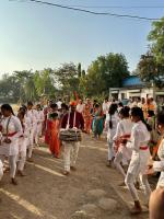 HH Swamiji's visit to Maharshi Karve Stree Shikshan Saunstha's Anudanith Madhyamik Ashram Shala, Kamshet (28 Nov 2024)