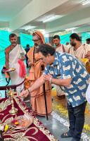 HH Swamiji's visit to Maharshi Karve Stree Shikshan Saunstha's Anudanith Madhyamik Ashram Shala, Kamshet (28 Nov 2024)
