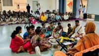 HH Swamiji's visit to Maharshi Karve Stree Shikshan Saunstha's Anudanith Madhyamik Ashram Shala, Kamshet (28 Nov 2024)
