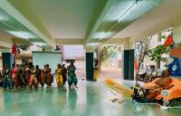 HH Swamiji's visit to Maharshi Karve Stree Shikshan Saunstha's Anudanith Madhyamik Ashram Shala, Kamshet (28 Nov 2024)