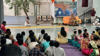 HH Swamiji's visit to Maharshi Karve Stree Shikshan Saunstha's Anudanith Madhyamik Ashram Shala, Kamshet (28 Nov 2024)