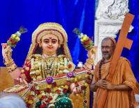 HH Swamiji's visit to the Sharada Mahotsav - Acharya Math, Venkatraman Temple, Mangaluru (14 Oct 2024)