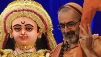 HH Swamiji's visit to the Sharada Mahotsav - Acharya Math, Venkatraman Temple, Mangaluru (14 Oct 2024)