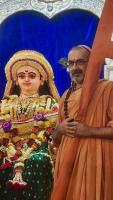HH Swamiji's visit to the Sharada Mahotsav - Acharya Math, Venkatraman Temple, Mangaluru (14 Oct 2024)