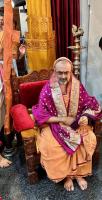 HH Swamiji's visit to the Sharada Mahotsav - Acharya Math, Venkatraman Temple, Mangaluru (14 Oct 2024)