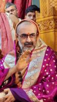 HH Swamiji's visit to the Sharada Mahotsav - Acharya Math, Venkatraman Temple, Mangaluru (14 Oct 2024)