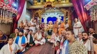 HH Swamiji's visit to the Sharada Mahotsav - Acharya Math, Venkatraman Temple, Mangaluru (14 Oct 2024)