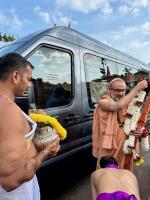 HH Swamiji's visit to Shree Samsthan Gokarn Partagali Jeevottam Math, Goa (4 Dec 2025)
