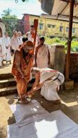 HH Swamiji's visit to Shri Panduranga Temple, Kasargod, Kerala (23 Sep 2024)