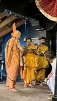 HH Swamijis visit to Shri Rajarajeshwari Temple, Polali (22 Sep 2024)