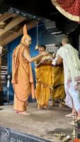 HH Swamijis visit to Shri Rajarajeshwari Temple, Polali (22 Sep 2024)