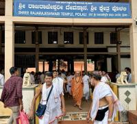 HH Swamijis visit to Shri Rajarajeshwari Temple, Polali (22 Sep 2024)