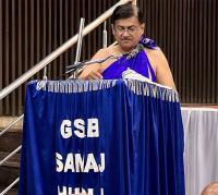 Welcome address by Shri Ramesh P. Nayak-President, GSB Samaj, Hubli