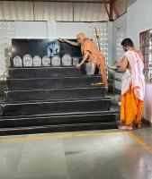 Jalabhisheka and Pujan at SCM Karla by HH Swamiji (18 Sep 2025)
