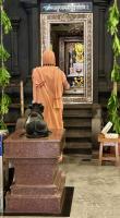Jalabhisheka at HH Shrimat Krishnashram Swamiji Sannidhi on Samaradhana Divasa (23 Dec 2024)