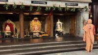 Aagamana of HH Swamiji and Deva Darshana; Picture Courtesy Shri Jnanesh Hattangadi Bhat