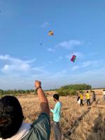 Makar Sankranti: Kite Flying at Kembre (14.1.2021)