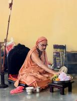 Mandala Puja by HH Swamiji at Shri Guru Math, Mallapur (14 April)