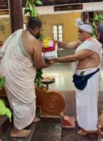 Mandala Puja by HH Swamiji at Shri Guru Math, Mallapur (14 April)