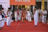Aagamana of HH Swamiji and Deva Darshana; Picture Courtesy Shri Abhinav Kalla