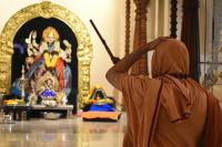 Aagamana of HH Swamiji and Deva Darshana; Picture Courtesy Shri Abhinav Kalla