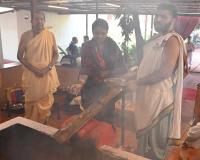 Shri Chandika Homa; Picture Courtesy Shri Dinesh Karkal