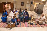 Shri Devi Pujan by HH Swamiji; Picture Courtesy Shri Dinesh Karkal