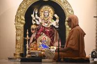 Shri Devi Pujan by HH Swamiji; Picture Courtesy Shri Dinesh Karkal
