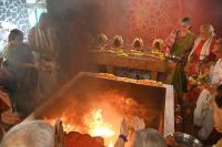 Shri Durga Homa; Picture Courtesy Shri Dinesh Karkal
