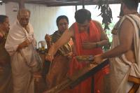 Shri Durga Homa; Picture Courtesy Shri Dinesh Karkal
