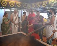 Shri Durga Homa; Picture Courtesy Shri Dinesh Karkal