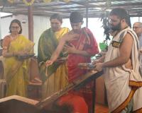 Shri Durga Homa; Picture Courtesy Shri Dinesh Karkal