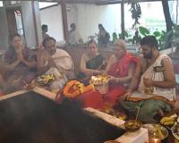 Shri Durga Homa; Picture Courtesy Shri Dinesh Karkal