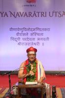 Kirtana on Shri Sadashiva Brahmendra Swami by Dr. Chaitanya Gulvady, Dharmapracharaka, SCM; Picture Courtesy Shri Dinesh Karkal