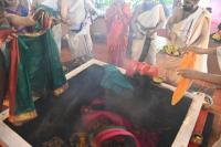 Shri Chandika Homa; Picture Courtesy Shri Dinesh Karkal