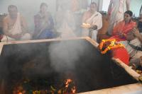 Shri Chandika Homa; Picture Courtesy Shri Dinesh Karkal