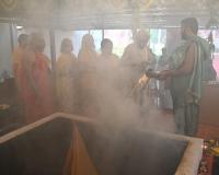 Shri Chandika Homa; Picture Courtesy Shri Dinesh Karkal