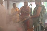 Shri Chandika Homa; Picture Courtesy Shri Dinesh Karkal