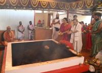 Shri Durga Homa; Picture Courtesy Shri Dinesh Karkal