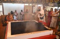 Shri Durga Homa; Picture Courtesy Shri Dinesh Karkal