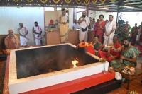 Shri Durga Homa; Picture Courtesy Shri Dinesh Karkal